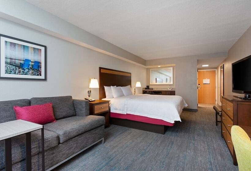 キングサイドベッドのスタンダードワンルーム, Hampton Inn & Suites Fort Myers Beach/sanibel Gateway