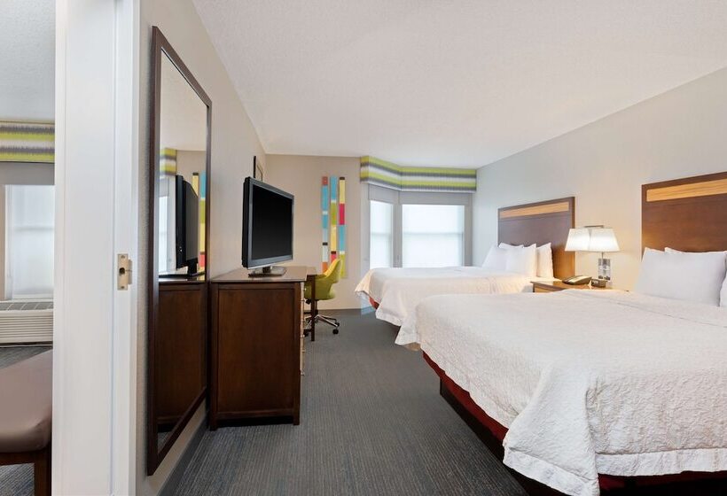 Номер Стандарт 2 Двуспальные Кровати, Hampton Inn & Suites Fort Myers Beach/sanibel Gateway