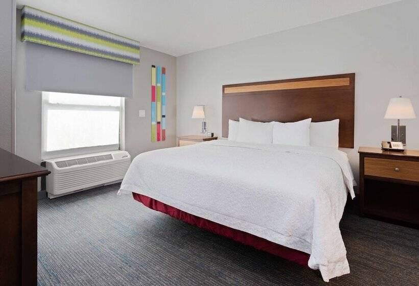 キングサイドベッドのスタンダードワンルーム, Hampton Inn & Suites Fort Myers Beach/sanibel Gateway