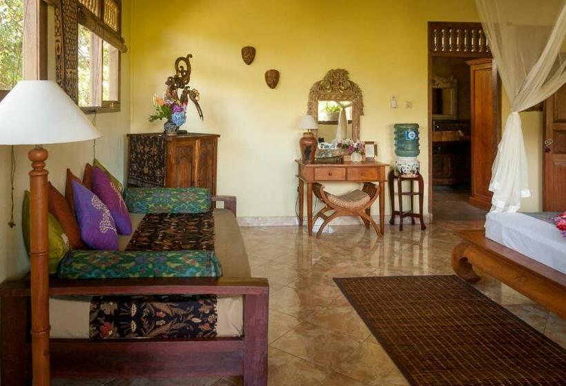 Quarto Superior com Sacada, Taman Rahasia Tropical Sanctuary And Spa