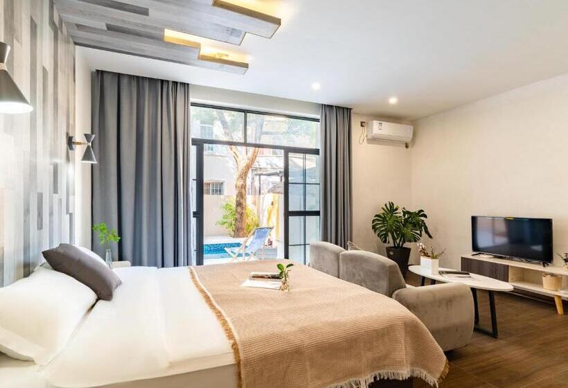 Номер Superior Вид на Сад, Beihai Silver Beach Yintai Time Seaview Villa