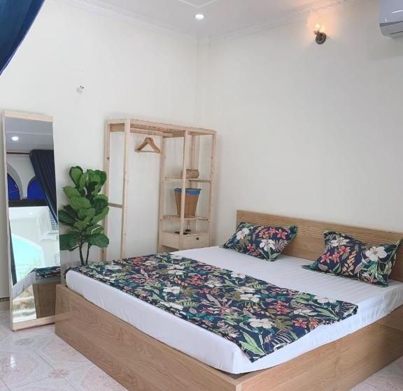 اتاق استاندارد با تخت بزرگ, Xoài Xanh Hostel & Villa
