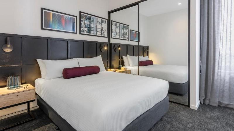 침실 2개 스위트, Avani Melbourne Box Hill Residences