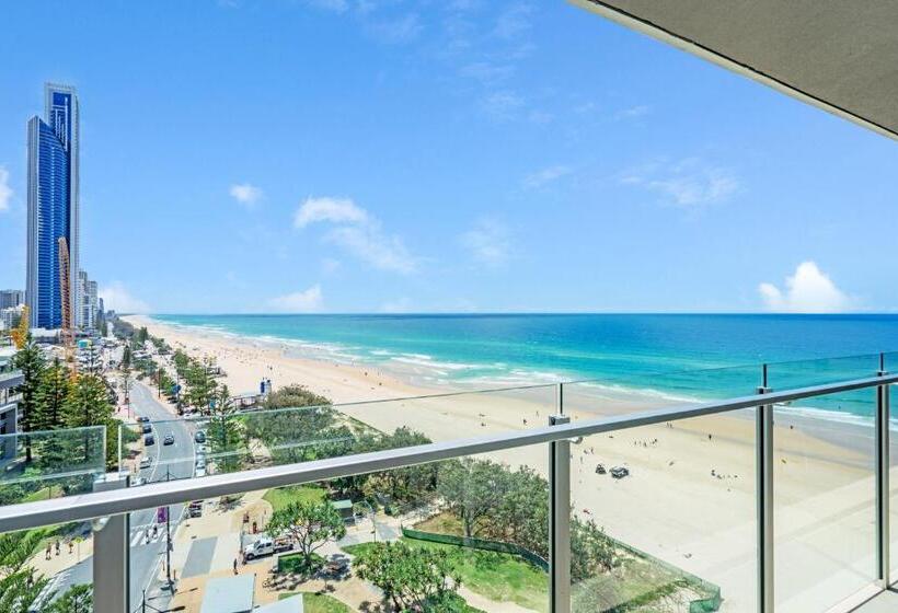 침실 2개 아파트, One The Esplanade Apartments On Surfers Paradise