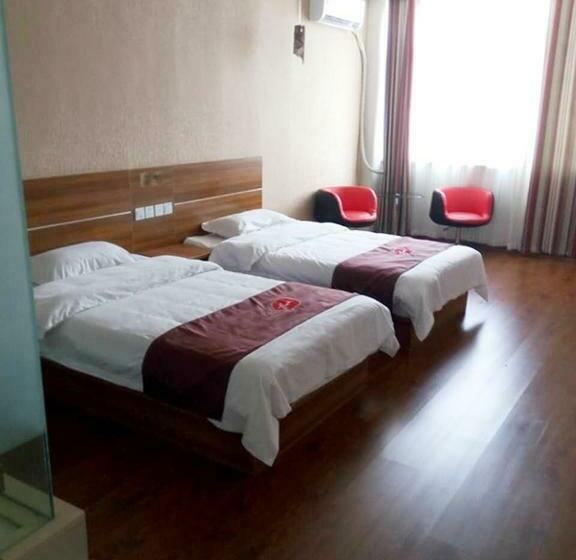 Семейный Номер, Thank Inn Chain Hotel Hebei Cangzhou Dongwaihuan International Hardware Plaza