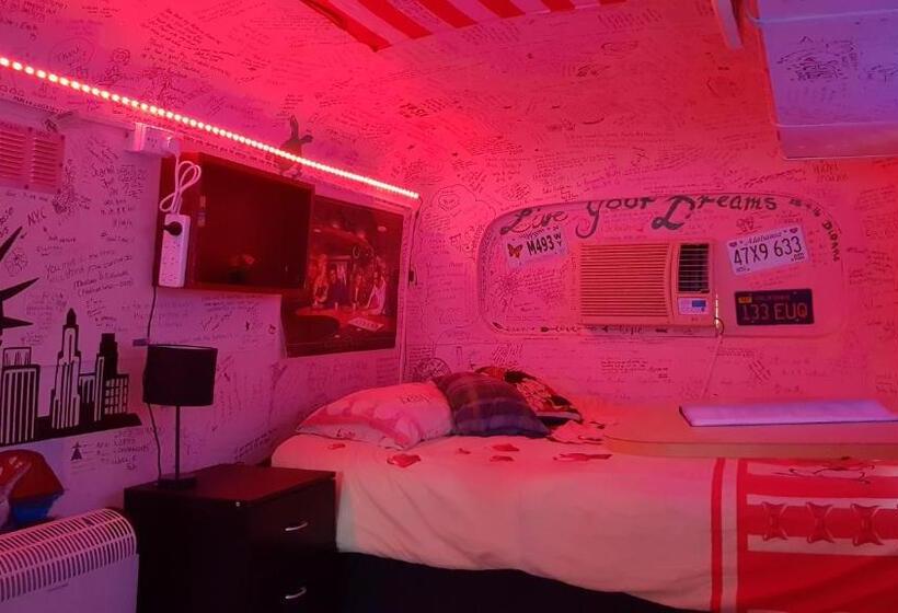اتاق استاندارد با چشم‌انداز استخر, Alice's Secret Travellers Inn