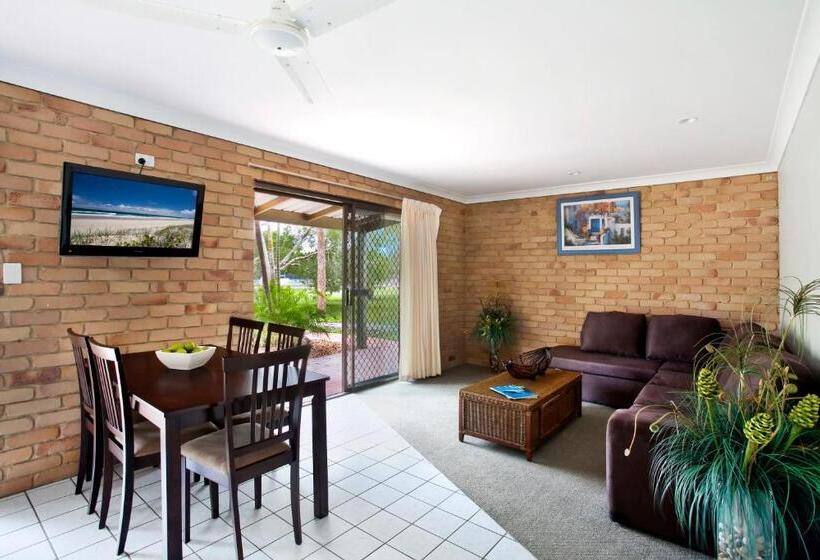침실 1개 풀장 전망 아파트, Big4 Noosa North Shore