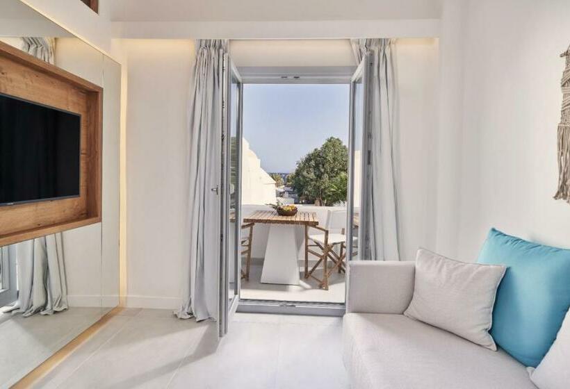 스탠다드 룸 바다 전망, Nikki Beach Resort & Spa Santorini