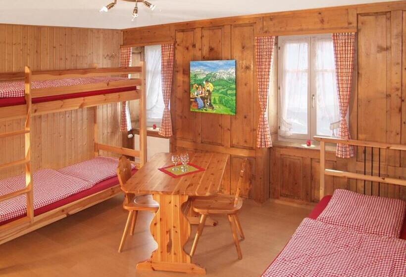 Кровать в Общей Комнате, Boardercamp Laax   Swiss Mountain Hostel
