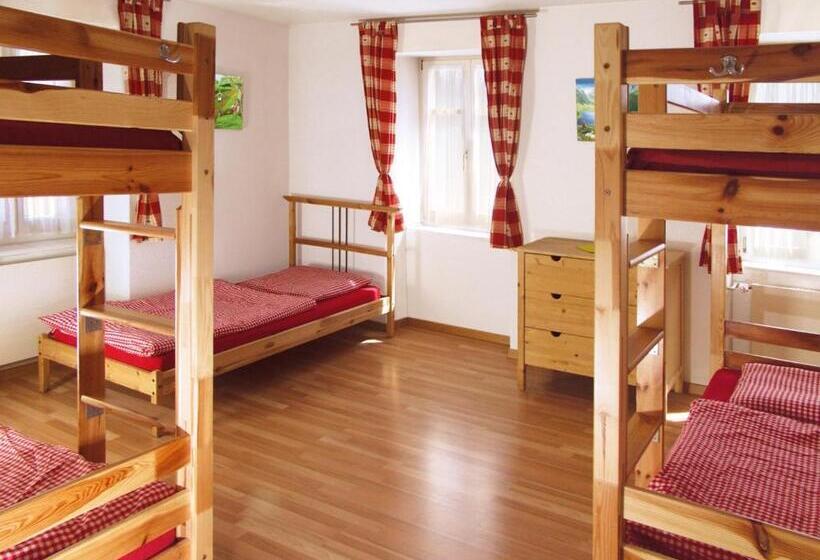 Номер Стандарт Четырехместный Совместный Санузел, Boardercamp Laax   Swiss Mountain Hostel