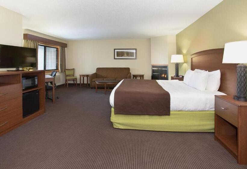 스위트 킹사이즈 침대, Cobblestone Hotel & Suites   Wisconsin Rapids