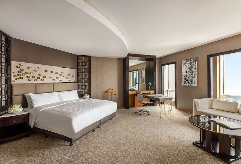 带大床的豪华间, Shangri La Dubai