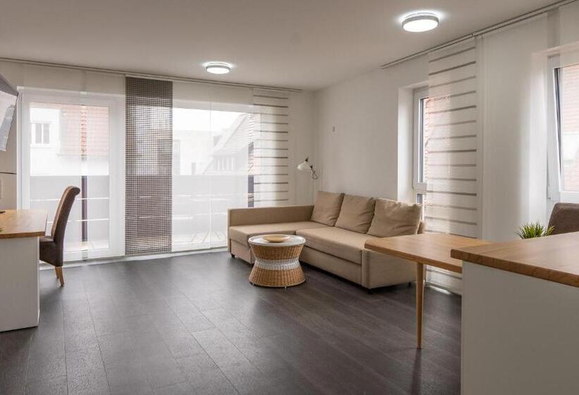 싱글 디럭스 룸, Apartmenthaus Schlossgasse