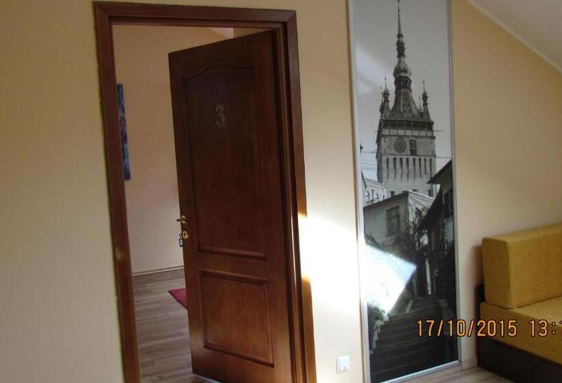 اتاق استاندارد با سرویس بهداشتی مشترک, Cosbuc Residence & Villa