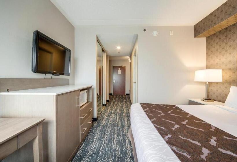 מיטת קינג בסוויטה, Monte Carlo Inn Brampton