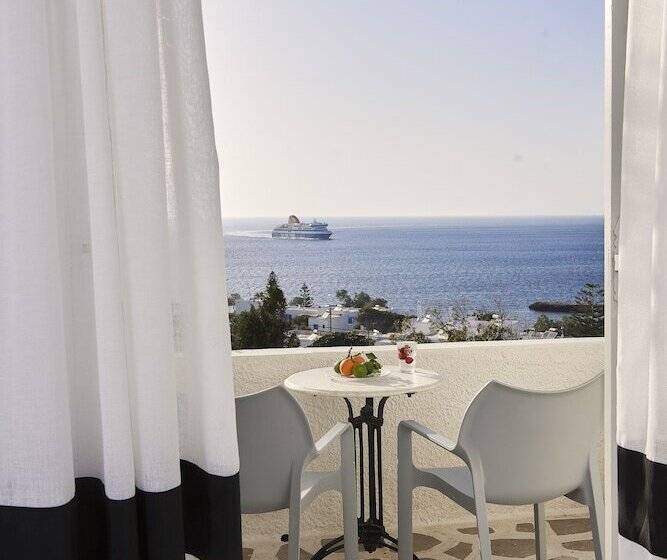 带海景的标准房, High Mill Paros