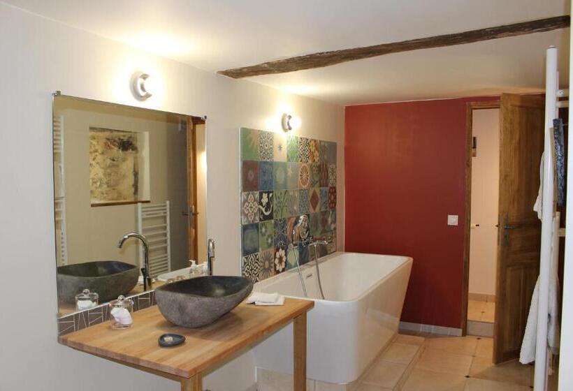 豪华房间, Ferme Château De Cordey & Spa