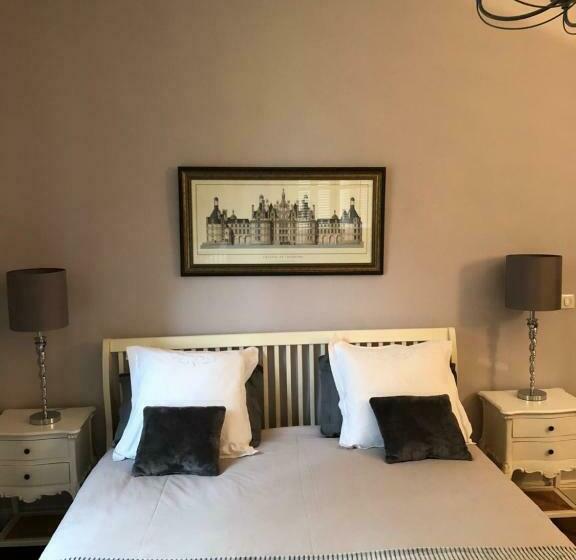 带大床的豪华间, Manoir La Rumillette