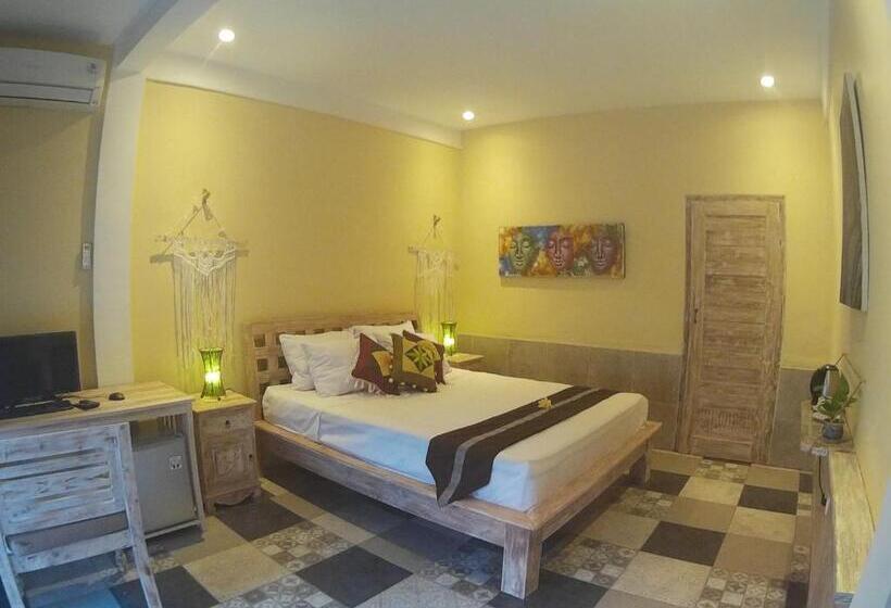 اتاق استاندارد با چشم‌انداز باغ, Puri Canggu Rooms Ll