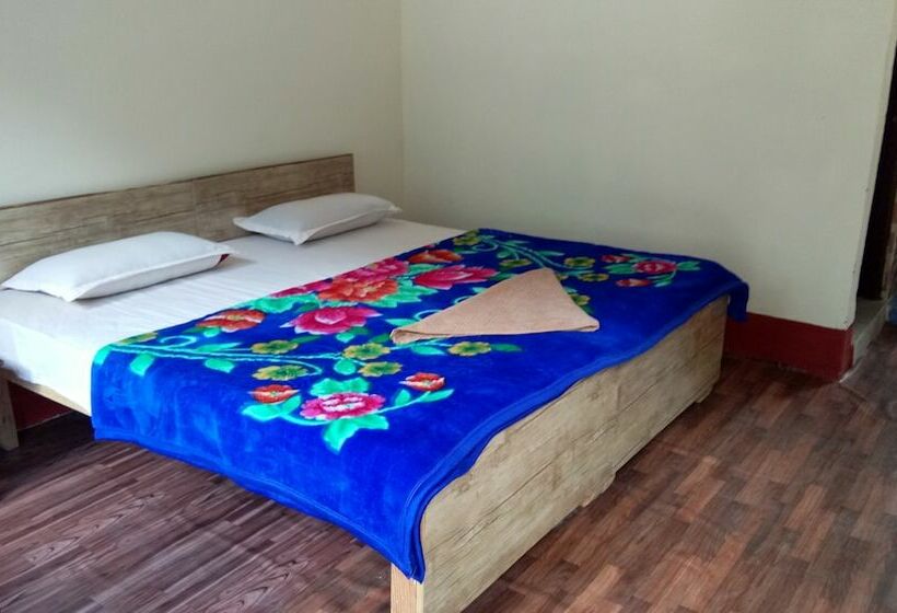 带双人床的经典房间, The Devdwar Yoga Resort, Uttarkashi