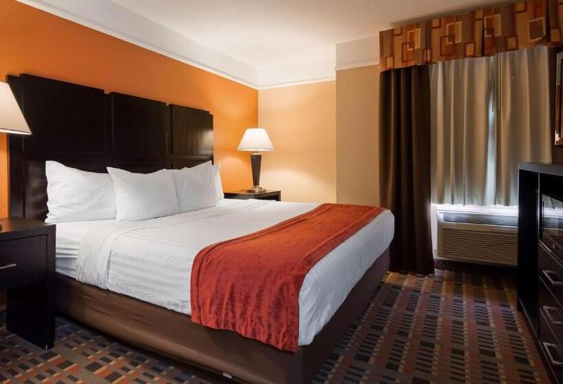 장애인을 위한 킹사이즈 침대 스탠다드 룸, Best Western Bayou Inn And Suites