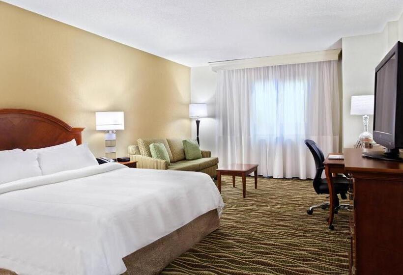 キングサイズベッドのスタンダードルーム, Spartanburg Marriott