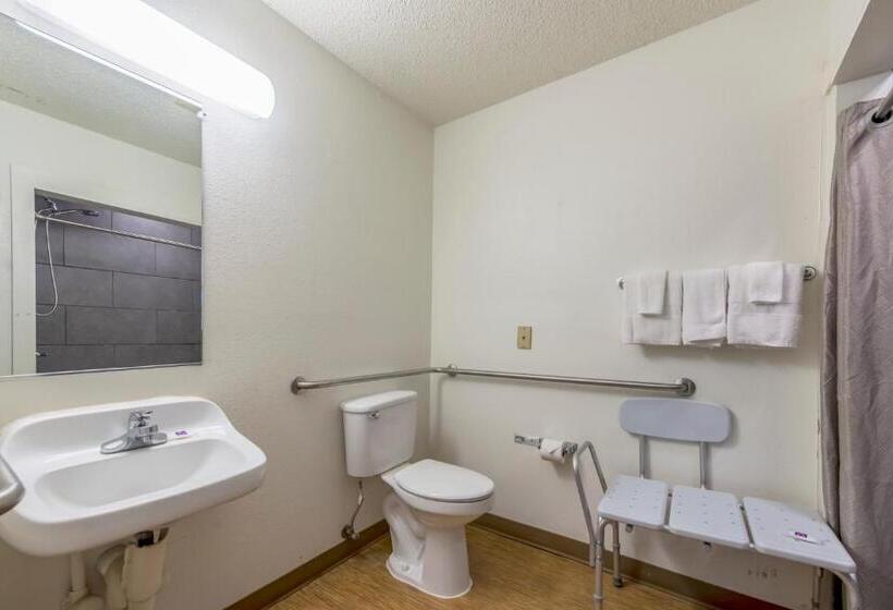Habitació Estàndard Adaptada per a Discapacitats, Motel 6 Indianapolis North