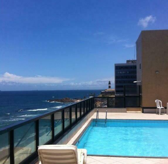 Escritório Estandar Vista Mar, Flat Vista Mar Frente Ou Lateral Na Barra Em Salvador