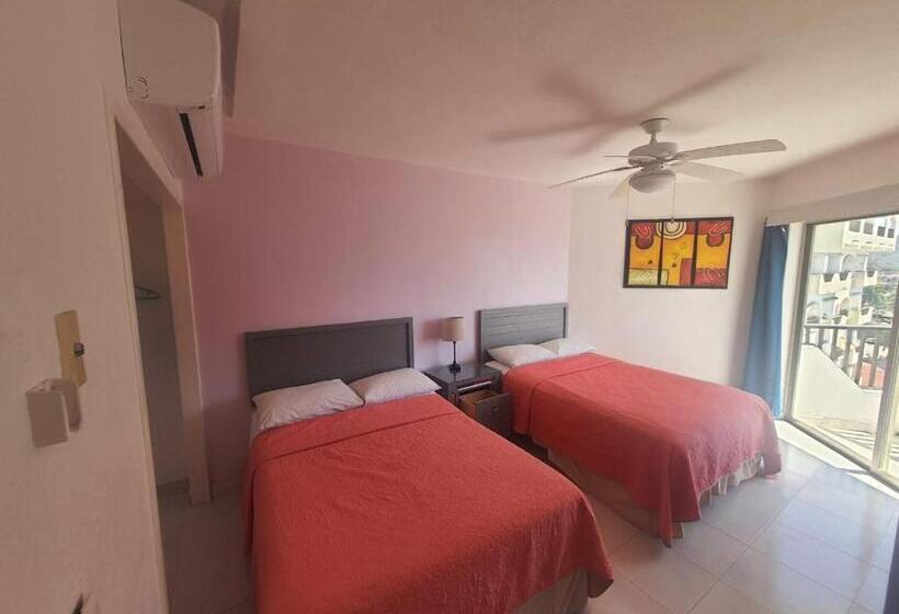 スタンダード４人部屋, Enna Inn Ixtapa Habitación Vista Al Mar