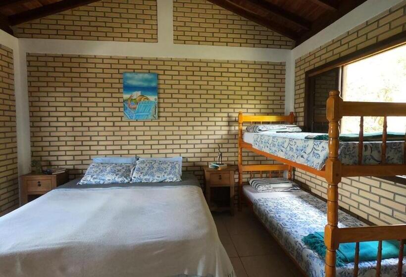 4인용 스탠다드 룸, Paraíso Hostel Praia Do Rosa