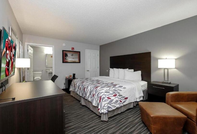 장애인을 위한 수피리어 룸, Red Roof Inn Defuniak Springs