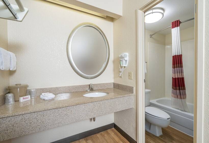 Номер Deluxe, Red Roof Inn Detroit Rochester Hills/ Auburn Hills