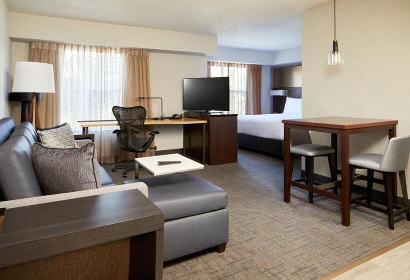 带大床的标准工作室, Residence Inn San Diego Carlsbad