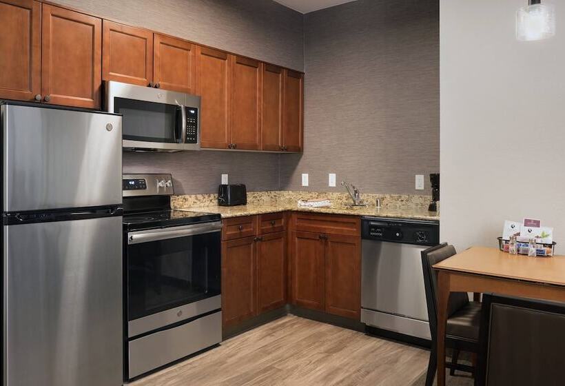 带2个卧室的套房, Residence Inn Poughkeepsie