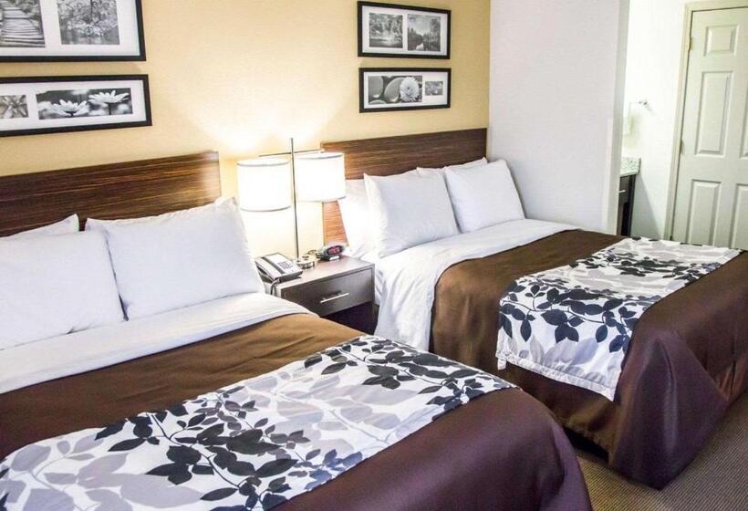 Номер Стандарт 2 Двуспальные Кровати, Sleep Inn Tinley Park I80 Near Amphitheatreconvention Center