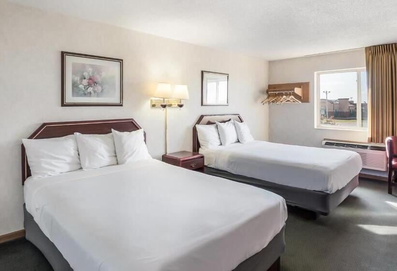 غرفه قياسيه سريرين مزدوجين, Americas Best Value Inn Wenona
