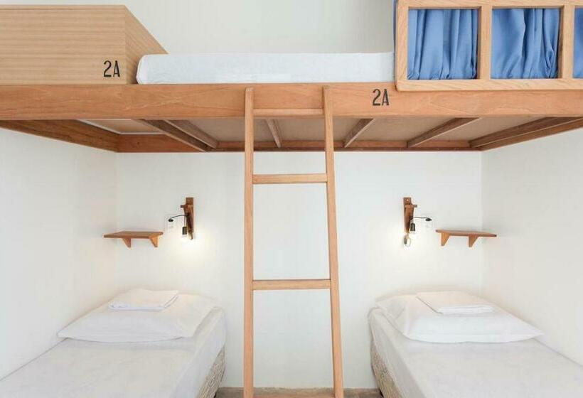 스탠다드 트리플 룸, Brecha Hostel & Rooftop   Maragogi