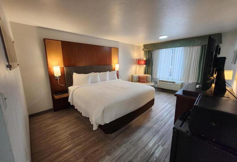 Номер Стандарт Кровать Кинг Адаптированный для Инвалидов, Clarion Inn Idaho Falls Riverfront