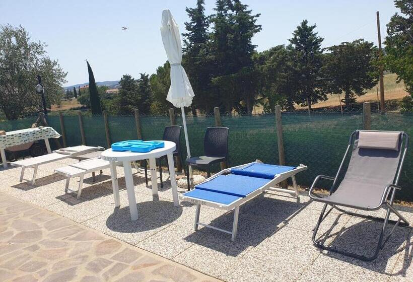 Апартаменты 1 Спальня Вид на Сад, Agriturismo Diaccialone