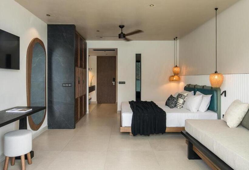 اتاق استاندارد با چشم‌انداز دریا, Fodele Beach Water Park Resort