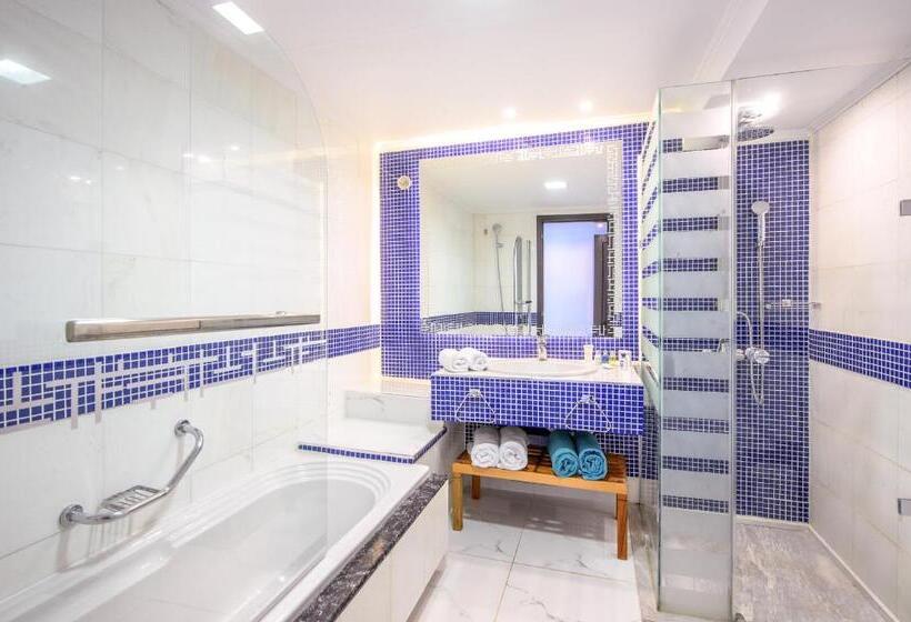 اتاق سوپریور با چشم‌انداز دریا, Minos Imperial Luxury Beach Resort & Spa Milatos