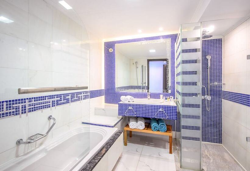اتاق سوپریور با چشم‌انداز باغ, Minos Imperial Luxury Beach Resort & Spa Milatos