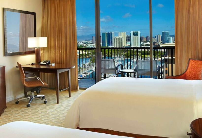 스탠다드 룸 더블 침대 2개, Hilton Hawaiian Village Waikiki Beach Resort