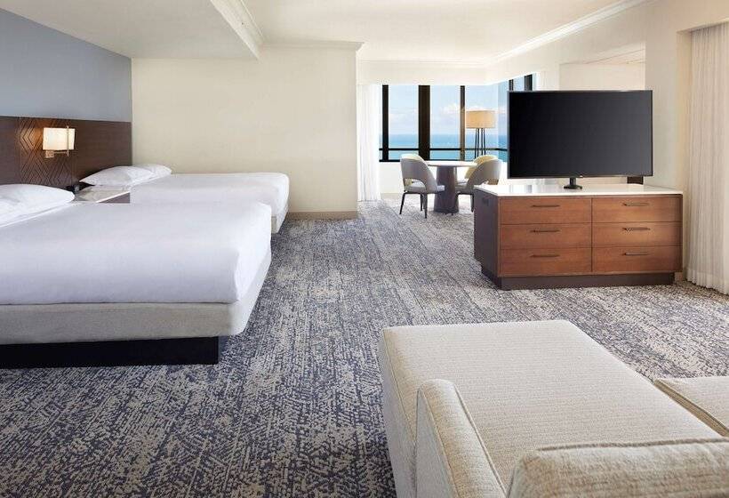 장애인용 주니어 스위트, Hilton Hawaiian Village Waikiki Beach Resort