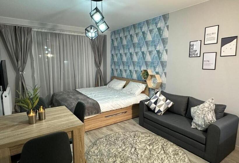 1 Schlafzimmer Apartment mit Terrasse, New Gudauri Lofts By Gudauri Travel