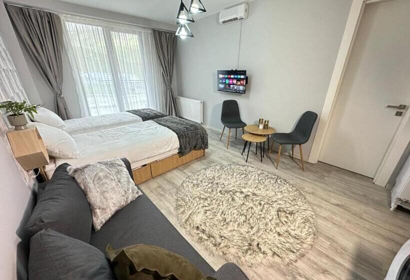 1 Schlafzimmer Apartment mit Terrasse, New Gudauri Lofts By Gudauri Travel