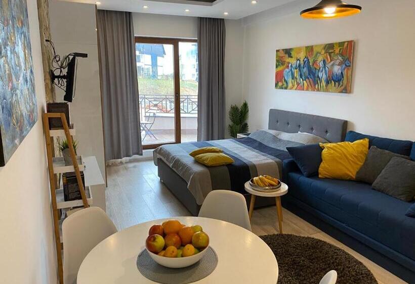 آپارتمان 1 خوابه با تراس, Milmari Resort   Apartman L43