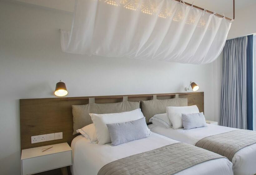 اتاق استاندارد یک تخته با چشم‌انداز دریا, Lordos Beach Hotel & Spa