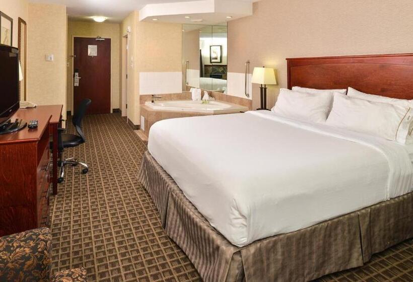 キングサイズベッドのデラックススイート, Holiday Inn Express Edmonton North, An Ihg