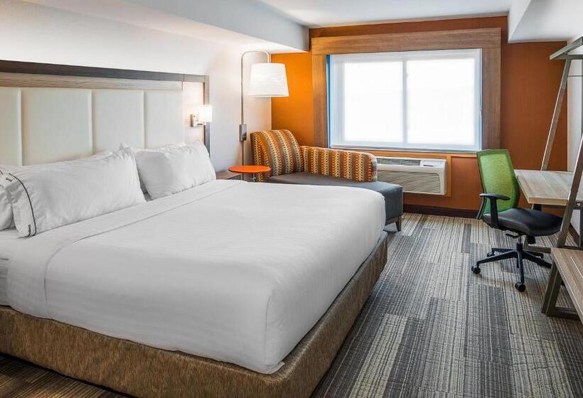 キングサイズベッドのスタンダードルーム, Holiday Inn Express & Suites Halifax   Bedford, An Ihg